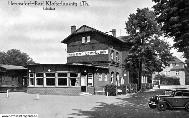 Mitte der 1930er Jahre wurde der Rundbau an die Gaststätte angebaut.
